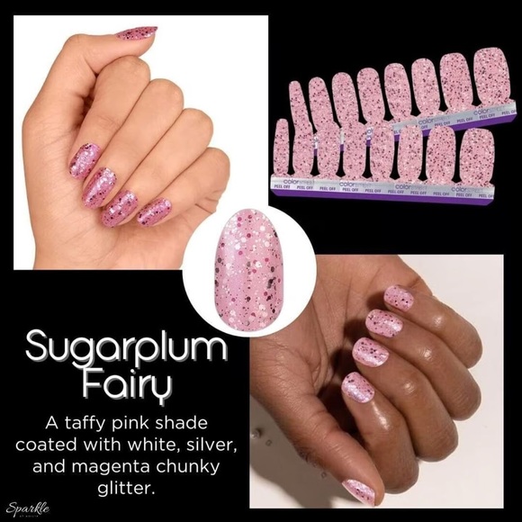 Color Street Other - Color Street Nail Polish Strips: Sugarplum Fairy